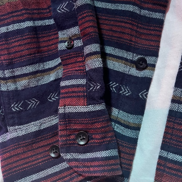 Mens Western Style Button Up Long Sleeve Aztec Pattern Casual Knitted Shirt - Picture 4 of 7